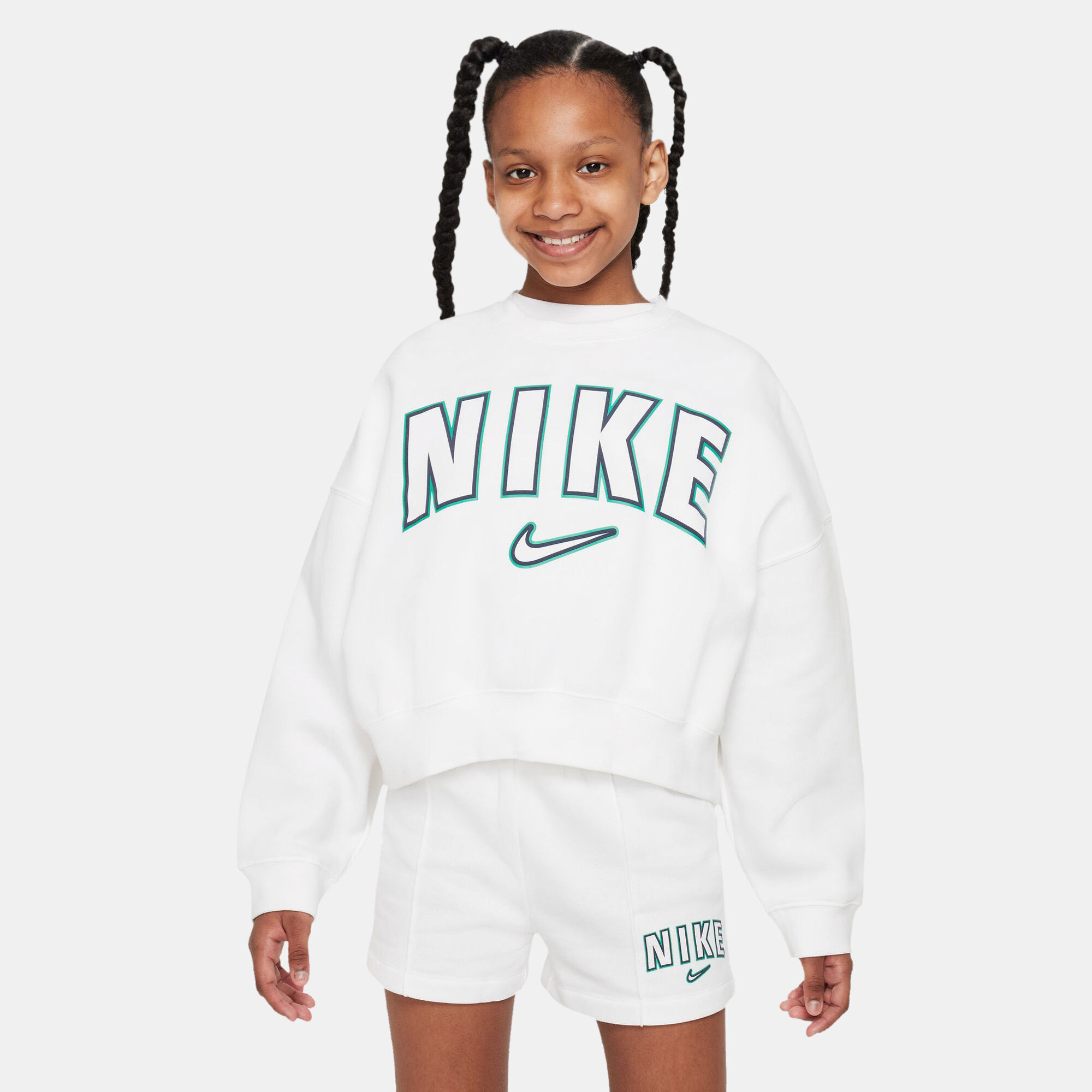 White nike sweatsuit on sale