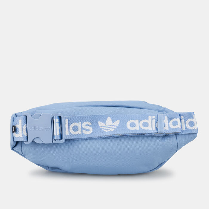 adidas Originals Men's Adicolour Classic Waist Pack Blue adidas Originals Men's Adicolour Classic Waist Pack Blue image number 2