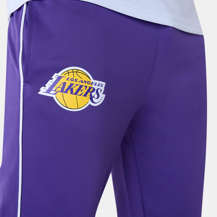 New Era Men's NBA Los Angeles Lakers Track Pants Purple New Era Men's NBA Los Angeles Lakers Track Pants Purple image number 4