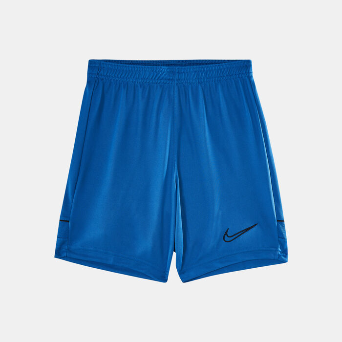 Nike Kids' Dri-FIT Academy Knit Football Shorts (Older Kids) Blue image number 0