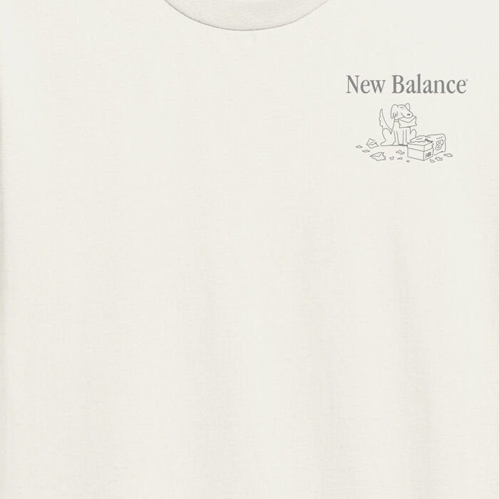 New Balance Men's Mailman T-Shirt Beige New Balance Men's Mailman T-Shirt Beige image number 3
