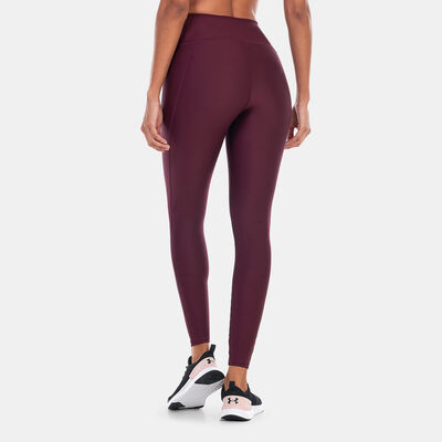 Under Armour Women's UA Tech Leggings Maroon Under Armour Women's UA Tech Leggings Maroon