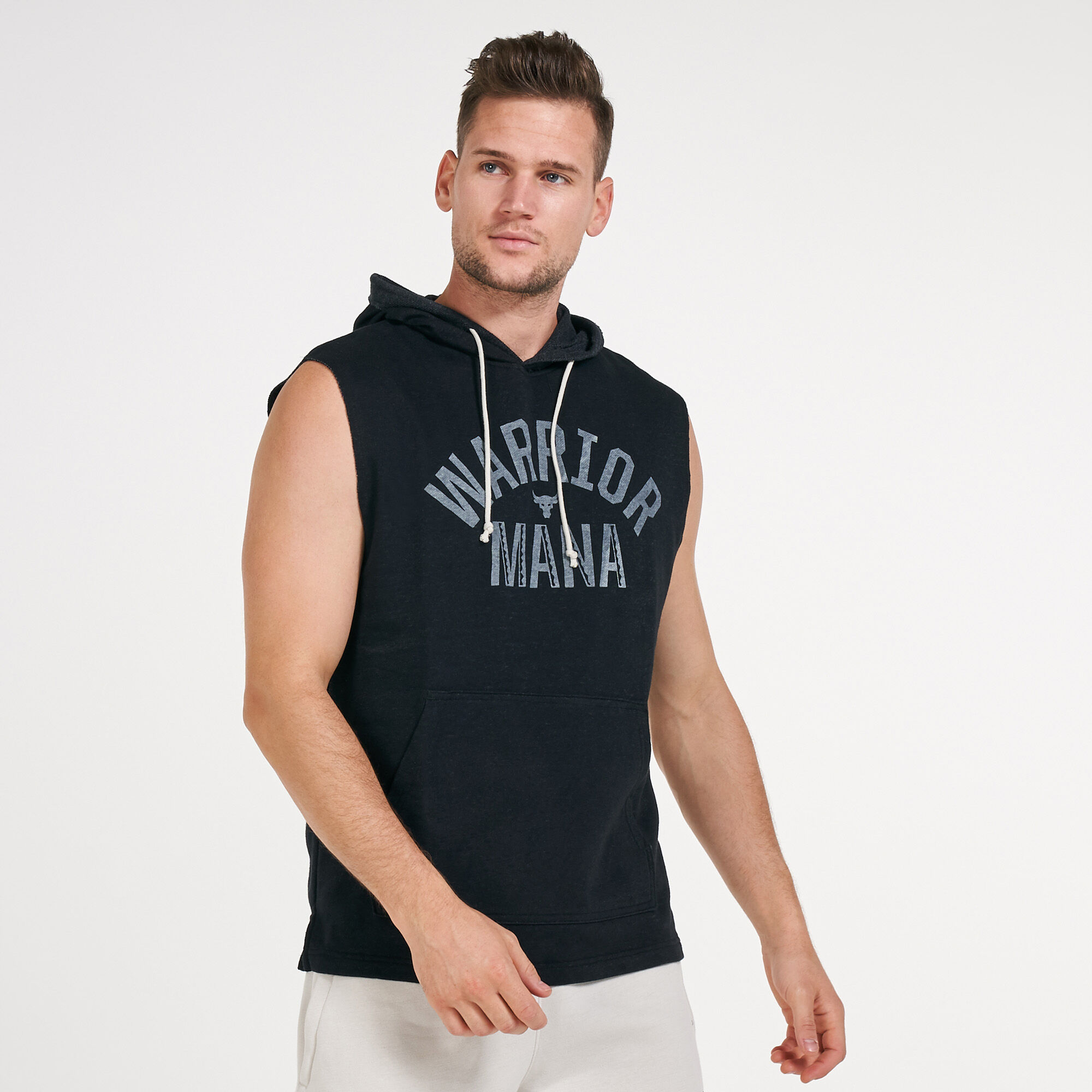 Men s Project Rock Sleeveless Hoodie
