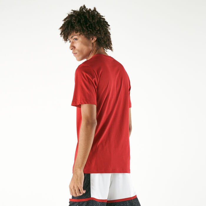 Jordan Men's Jumpman Crew T-Shirt Red Jordan Men's Jumpman Crew T-Shirt Red image number 1