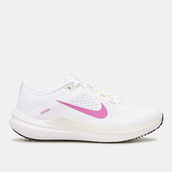 Nike Women's Winflo 10 Road Running Shoe White Nike Women's Winflo 10 Road Running Shoe White image number 0