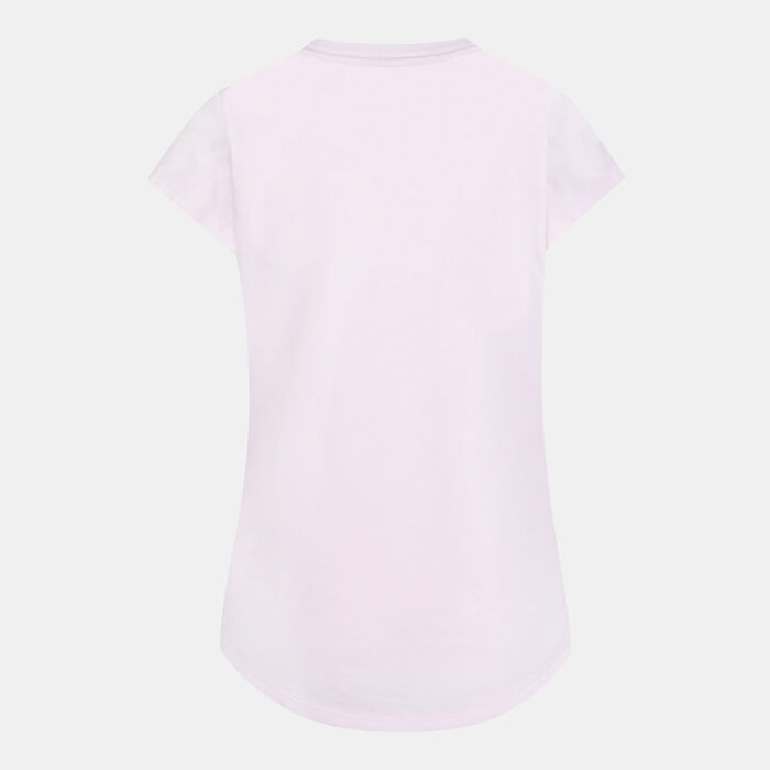 Nike Kids' Love Icon Stack T-Shirt (Younger Kids) Pink Nike Kids' Love Icon Stack T-Shirt (Younger Kids) Pink image number 1