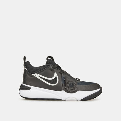 Nike Kids' Team Hustle D 11 Basketball Shoes Black