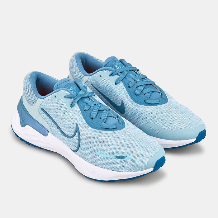 Nike Men's Renew Run 4 Shoe Blue image number 1