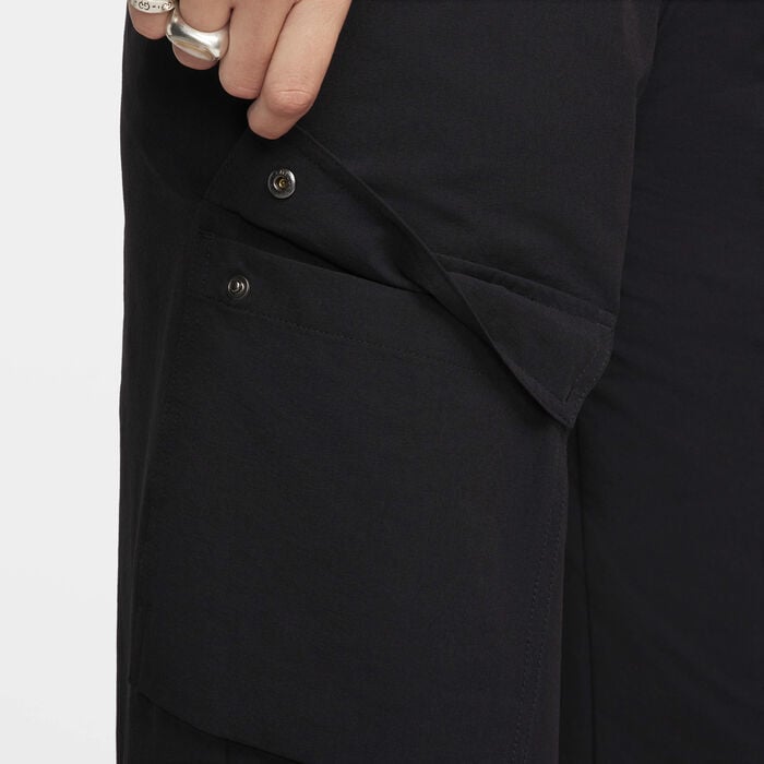 Nike Women's Sportswear Cargo Trousers Black Nike Women's Sportswear Cargo Trousers Black image number 4