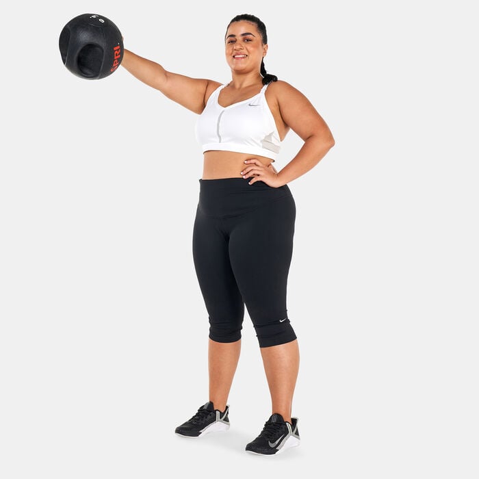 Nike Women's Dri-FIT Indy Light-Support Padded Sports Bra (Plus Size) White Nike Women's Dri-FIT Indy Light-Support Padded Sports Bra (Plus Size) White image number 2