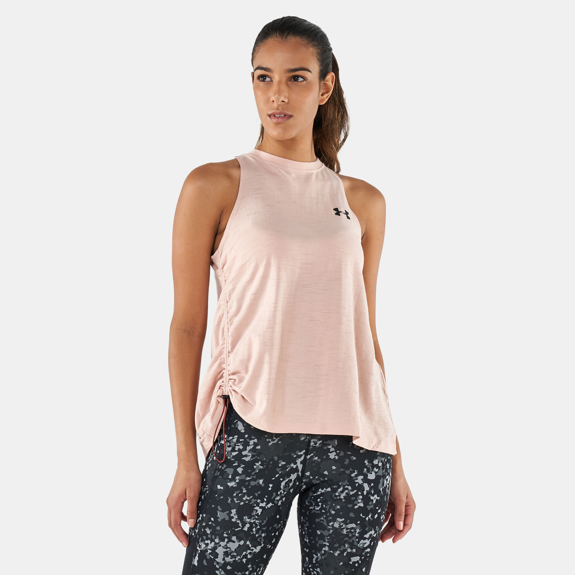 Buy Under Armour Women s Charged Cotton Adjustable Tank Top Pink