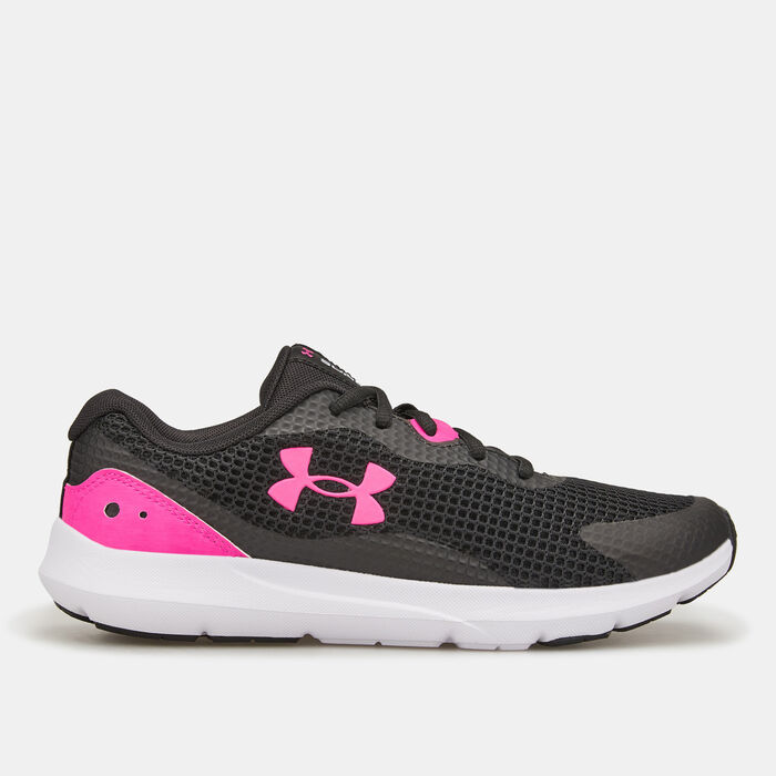 Under Armour Women's Surge 3 Running Shoe Black Under Armour Women's Surge 3 Running Shoe Black image number 0