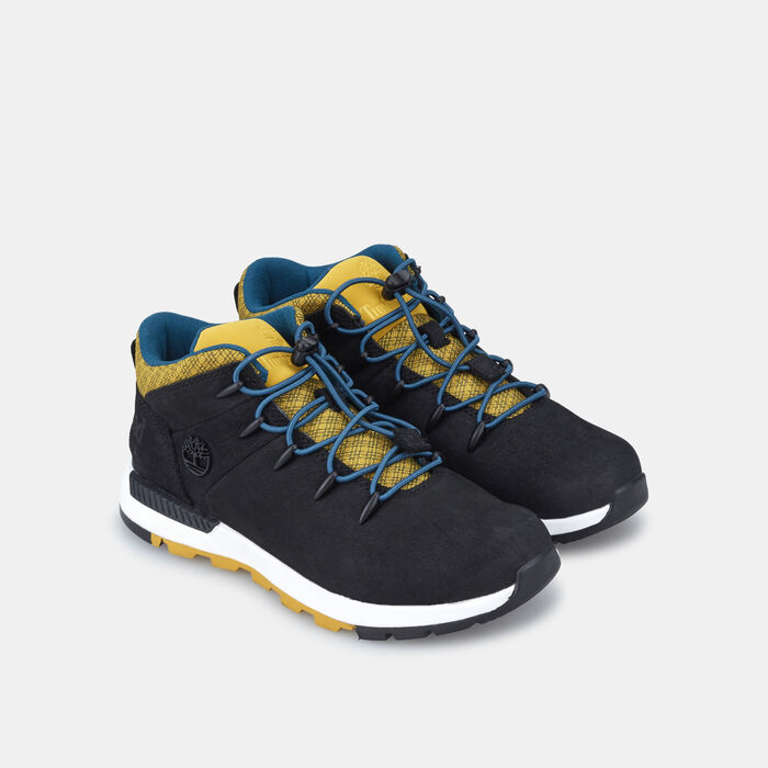 Timberland Kids' Sprint Trekker Mid Shoe Black Timberland Kids' Sprint Trekker Mid Shoe Black image number 1