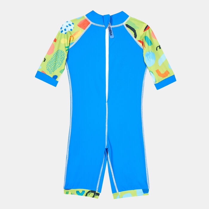 COEGA Kids' One Piece Swimsuit Blue COEGA Kids' One Piece Swimsuit Blue image number 1