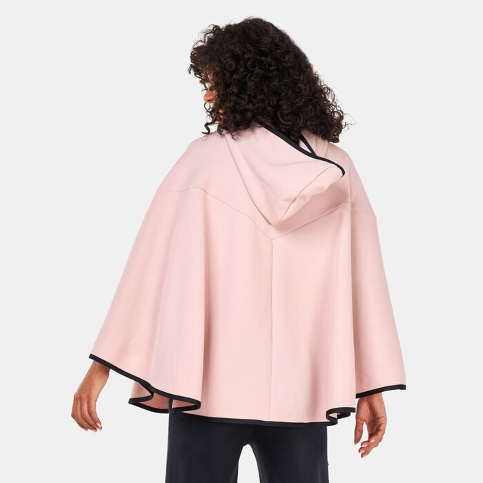 Nike Women's Sportswear Tech Fleece Oversized Poncho Sweatshirt Beige Nike Women's Sportswear Tech Fleece Oversized Poncho Sweatshirt Beige image number 1