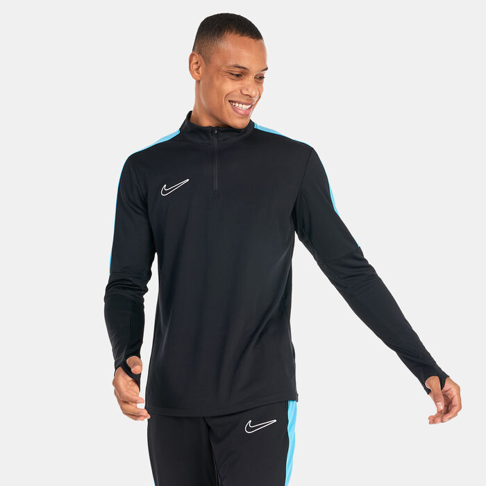 Nike Men's Academy Dri-FIT Football 1/2-Zip Top Black image number 0