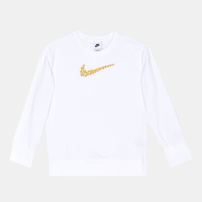 Nike Kids' Sportswear French Terry Sweatshirt White