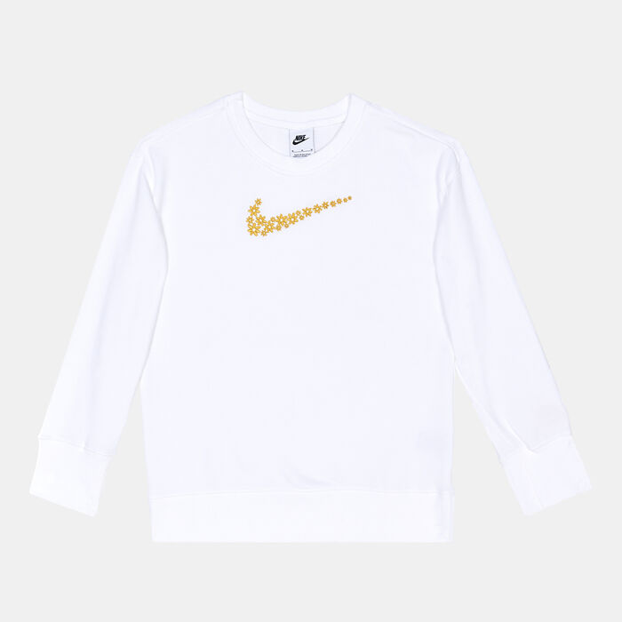 Nike Kids' Sportswear French Terry Sweatshirt White image number 0
