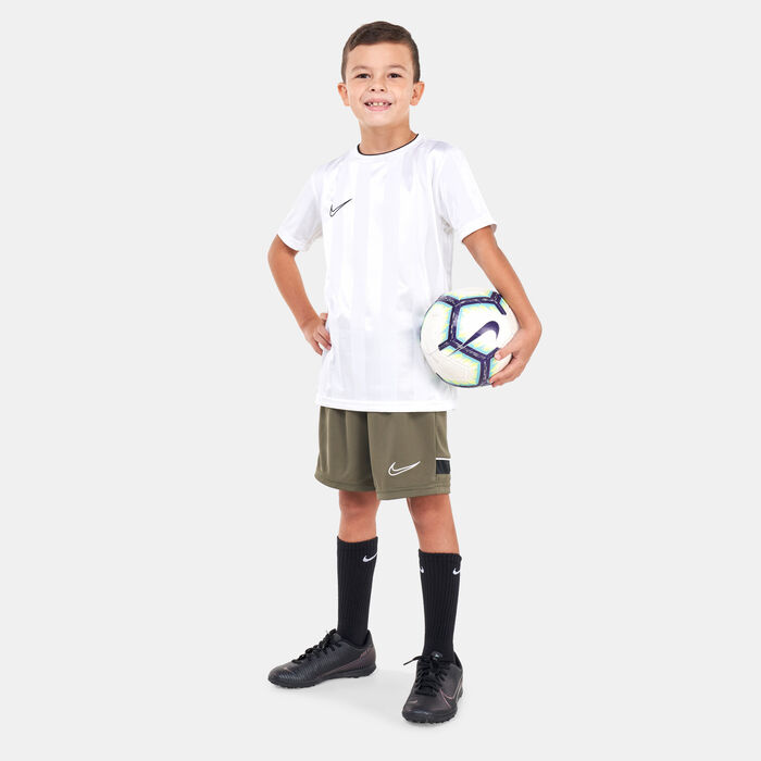 Nike Kids' Dri-FIT Academy Knit Football Shorts (Older Kids) Green image number 2