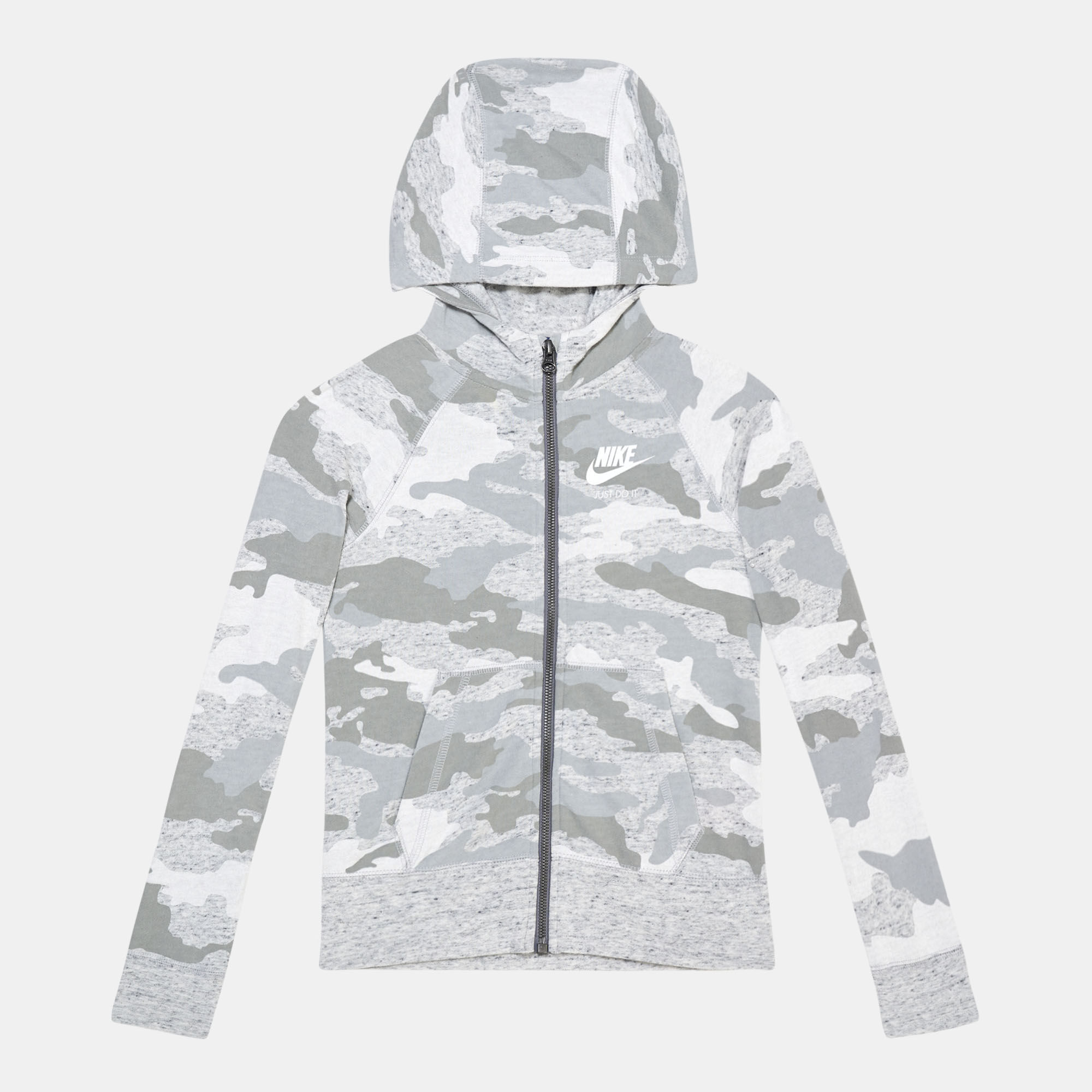 Nike camo futura full zip hoodie hotsell