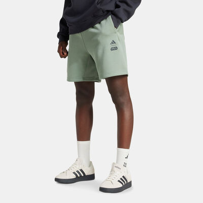 adidas Men's Star Wars The Mandalorian Shorts Green
