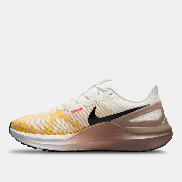 Nike Women's Air Zoom Structure 25 Shoe Brown Nike Women's Air Zoom Structure 25 Shoe Brown image number 2