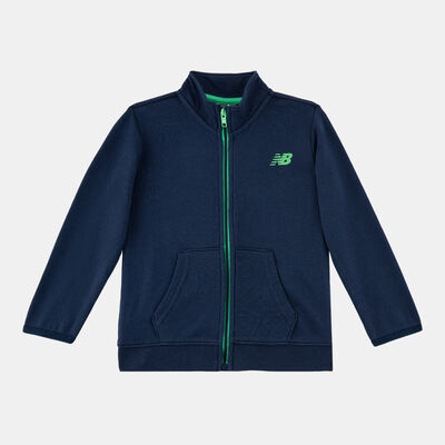 New Balance Kids' Hoodie And Shorts Set Blue