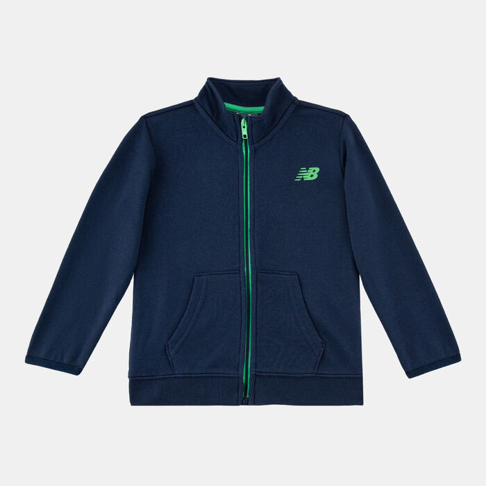 New Balance Kids' Hoodie And Shorts Set Blue New Balance Kids' Hoodie And Shorts Set Blue image number 1