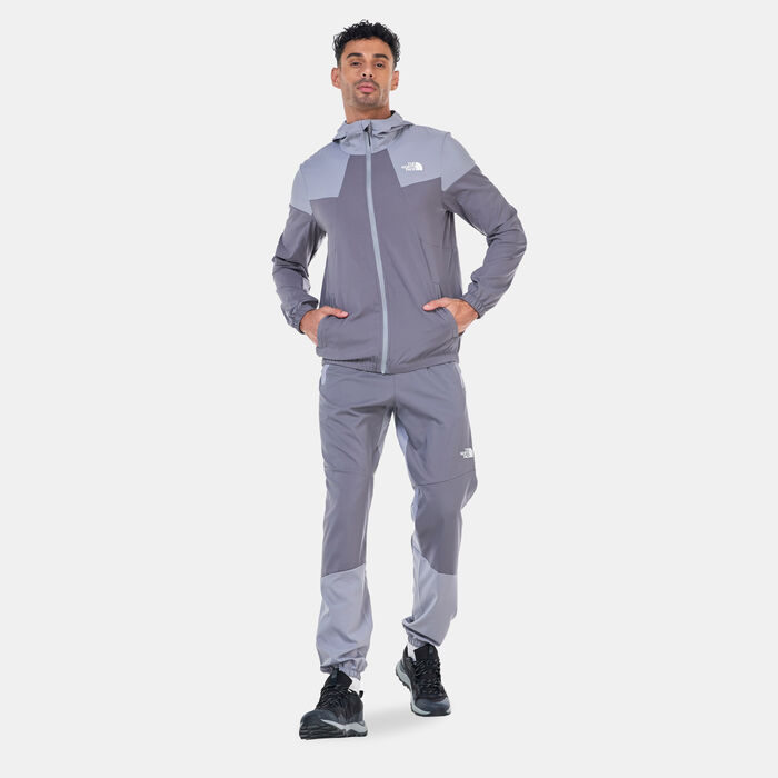 The North Face Men's Mountain Athletics Wind Full-Zip Hoodie Grey The North Face Men's Mountain Athletics Wind Full-Zip Hoodie Grey image number 2