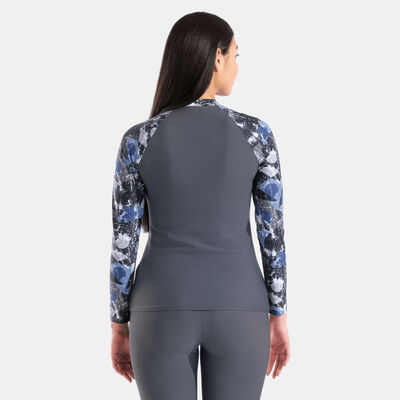 Arena Women's Modesty Long Sleeve Swimming Rashguard Multi-Color Arena Women's Modesty Long Sleeve Swimming Rashguard Multi-Color