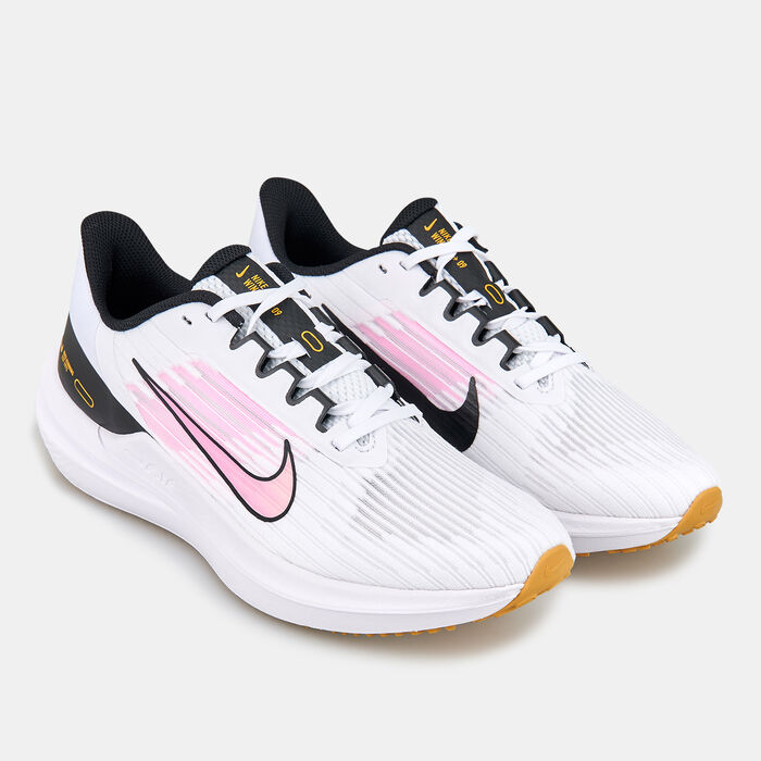 Nike Women's Air Winflo 9 Road Running Shoe White Nike Women's Air Winflo 9 Road Running Shoe White image number 1