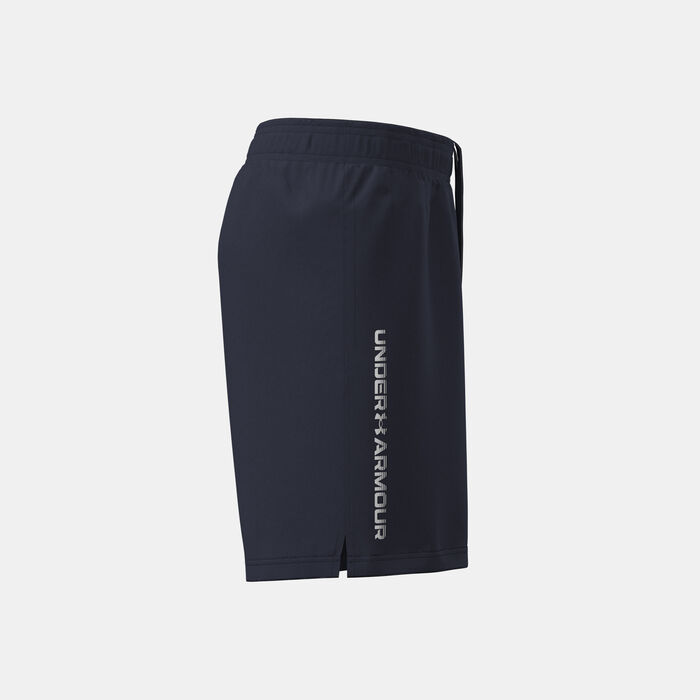 Under Armour Kids' UA Tech Woven Wordmark Shorts Blue Under Armour Kids' UA Tech Woven Wordmark Shorts Blue image number 2