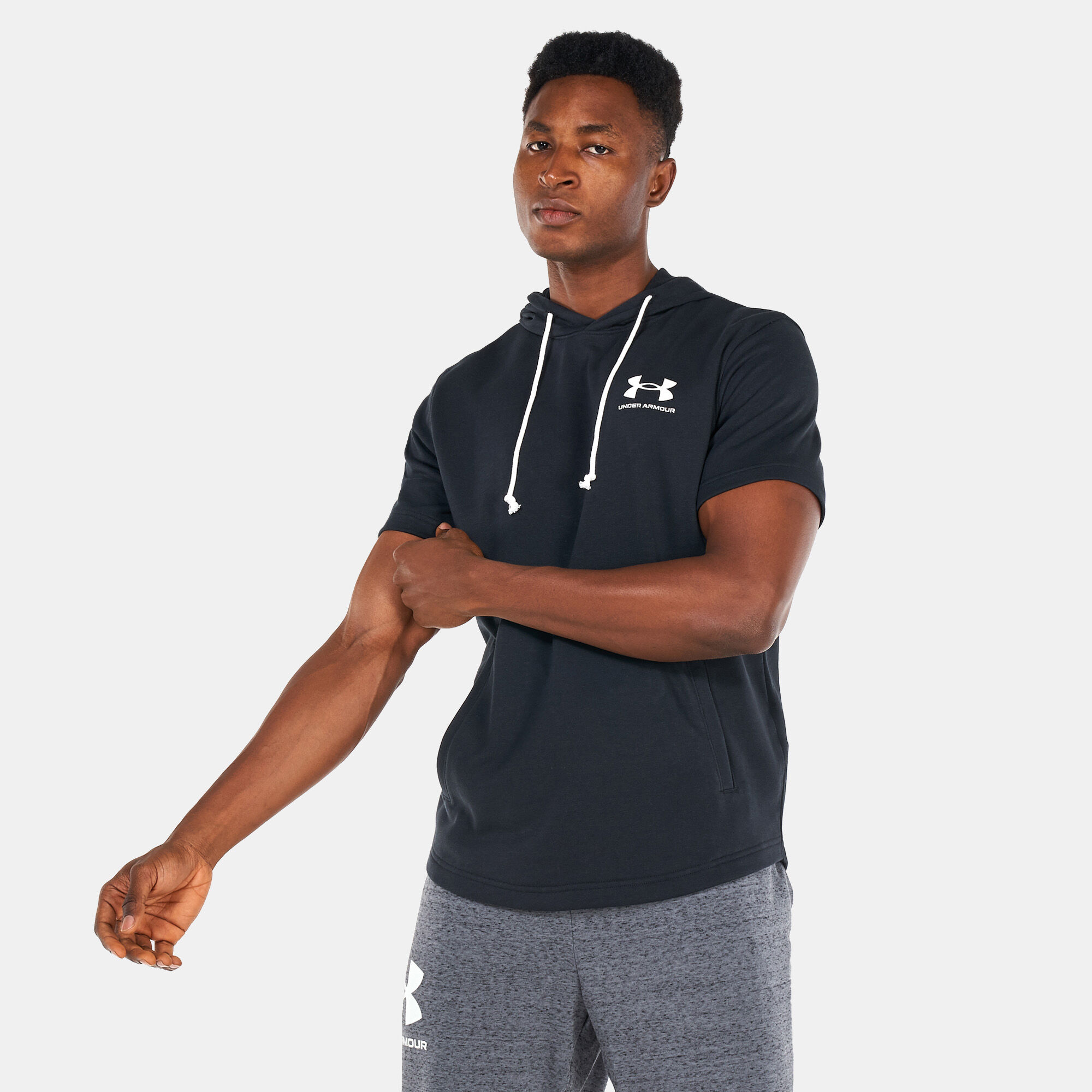 Buy Under Armour Men s UA Rival Terry LC Hoodie Black in KSA SSS