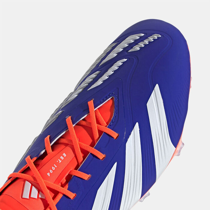 adidas Men's Predator Elite Firm Ground Football Shoes Blue adidas Men's Predator Elite Firm Ground Football Shoes Blue image number 4
