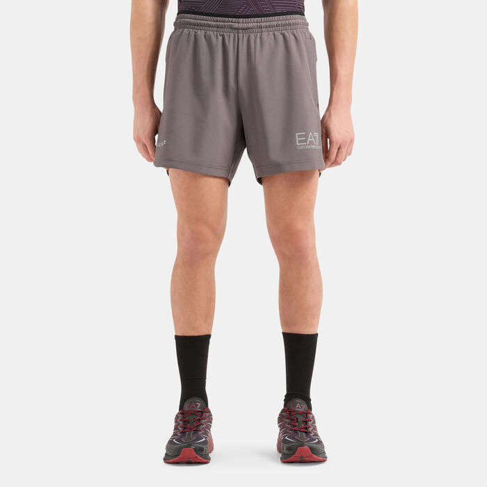 EA7 Emporio Armani Men's Vigor7 Training Shorts Grey EA7 Emporio Armani Men's Vigor7 Training Shorts Grey image number 0