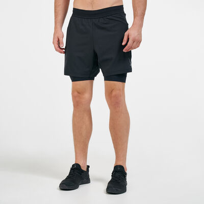 Nike Men's 2-in-1 Yoga Shorts Multi-Color