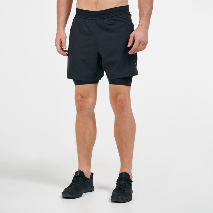 Nike Men's 2-in-1 Yoga Shorts Multi-Color Nike Men's 2-in-1 Yoga Shorts Multi-Color image number 0