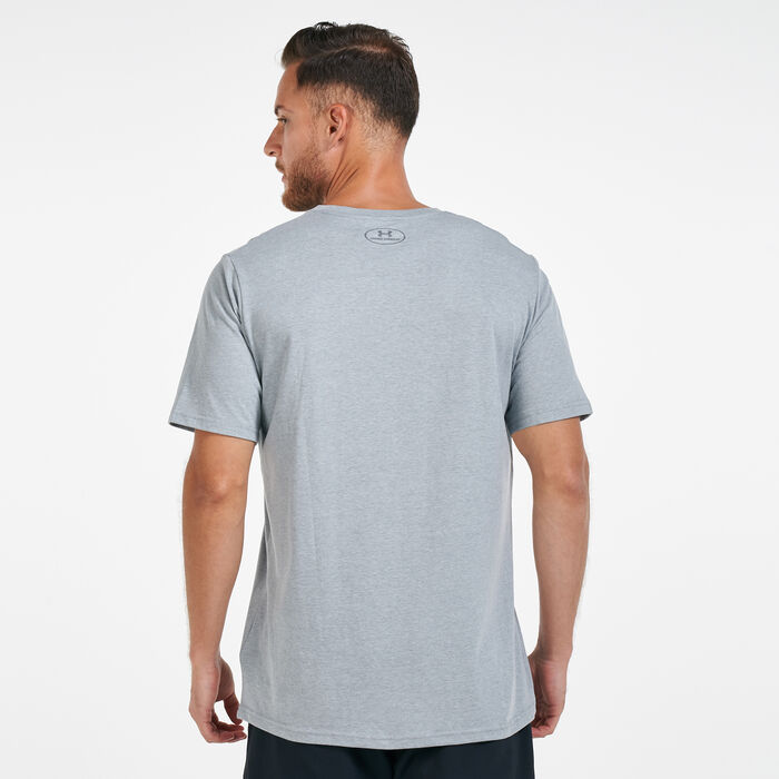 Under Armour Men’s Sportstyle Logo T-Shirt Grey Under Armour Men’s Sportstyle Logo T-Shirt Grey image number 1