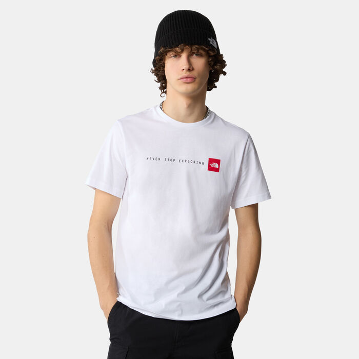 The North Face Men's Never Stop Exploring T-Shirt White image number 0