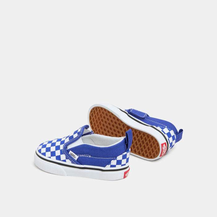 Vans Kids' Slip-On Velcro Unisex Shoes (Baby and Toddler) Multi-Color image number 2