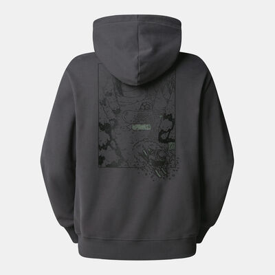 The North Face Men's U Powder Days Hoodie Grey The North Face Men's U Powder Days Hoodie Grey