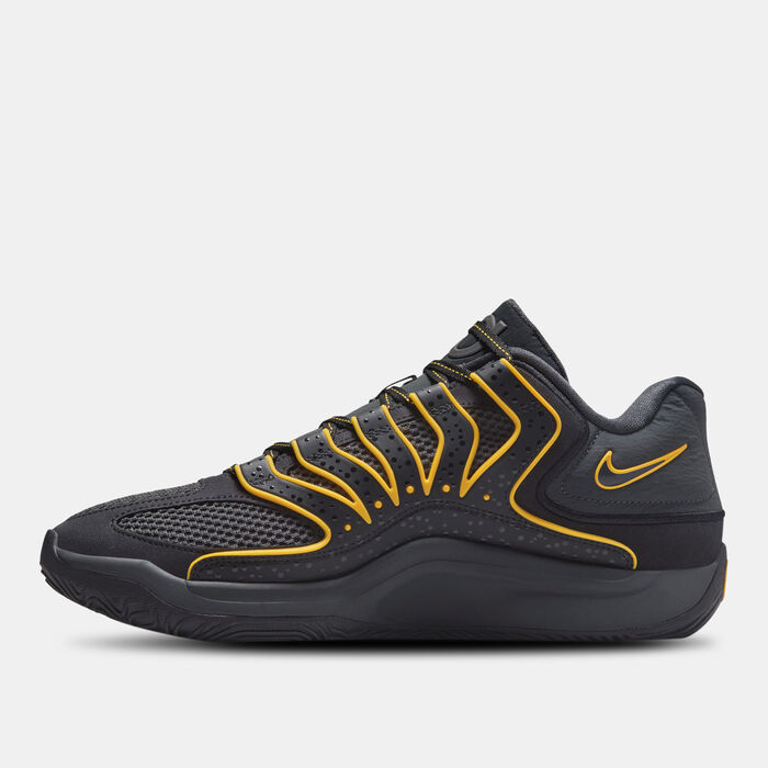 Nike Men's Kevin Durant KD18 Basketball Shoes Grey Nike Men's Kevin Durant KD18 Basketball Shoes Grey image number 2