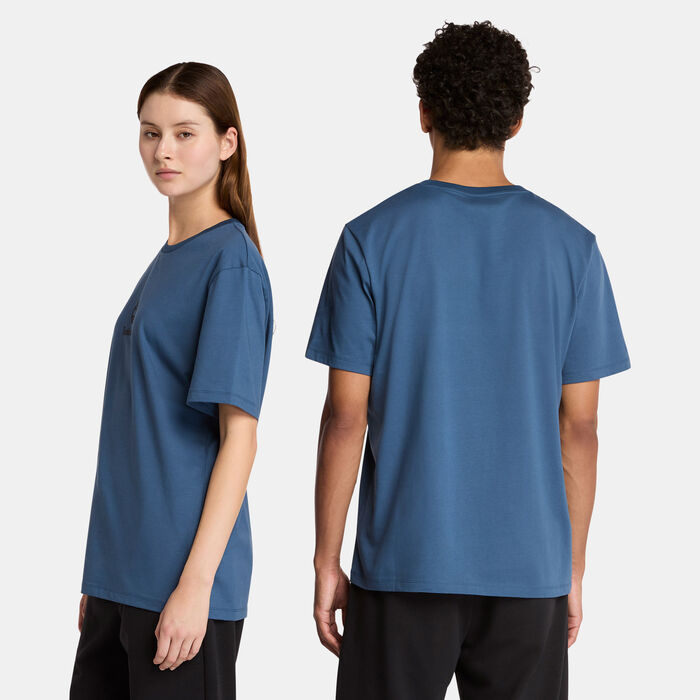Timberland Men's Small Logo T-Shirt Blue Timberland Men's Small Logo T-Shirt Blue image number 1