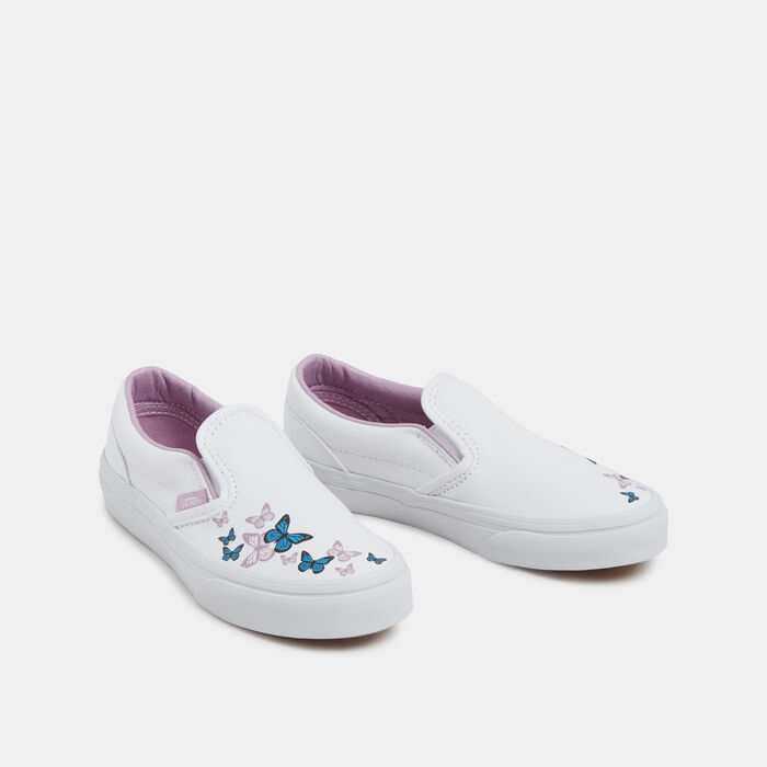 Vans Kids' Classic Slip-On Shoes (Younger Kids) White image number 1
