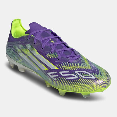 adidas Men's F50 Pro Firm Ground Football Shoes Purple adidas Men's F50 Pro Firm Ground Football Shoes Purple