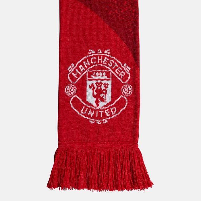 adidas Manchester United Home Scarf Red adidas Manchester United Home Scarf Red image number 0