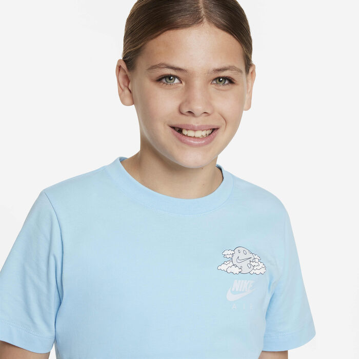 Nike Kids' Sportswear T-Shirt Blue Nike Kids' Sportswear T-Shirt Blue image number 2