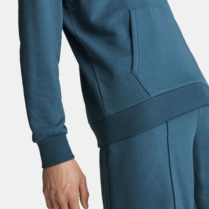 PUMA Men's Sports Club Logo Hoodie Green PUMA Men's Sports Club Logo Hoodie Green image number 3