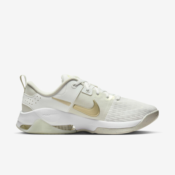 Nike Women's Zoom Bella 6 Premium Workout Shoes White Nike Women's Zoom Bella 6 Premium Workout Shoes White image number 2