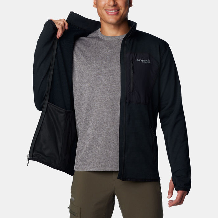 Columbia Men's Triple Canyon Grid Hiking Jacket Black Columbia Men's Triple Canyon Grid Hiking Jacket Black image number 3